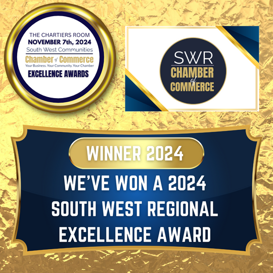 Winner 2024 We've Won a 2024 South West Regional Excellence Award